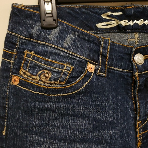 Seven7 Distressed Jeans - Picture 3 of 8